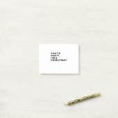 DAS IST RICHTIG, ICH BIN PODIATRIST POST-IT KLEBEZETTEL (Auf Schreibtisch)