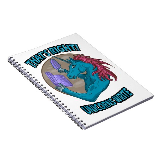 Das ist richtig! Unicorns Write Notizblock (Rechte Seite)