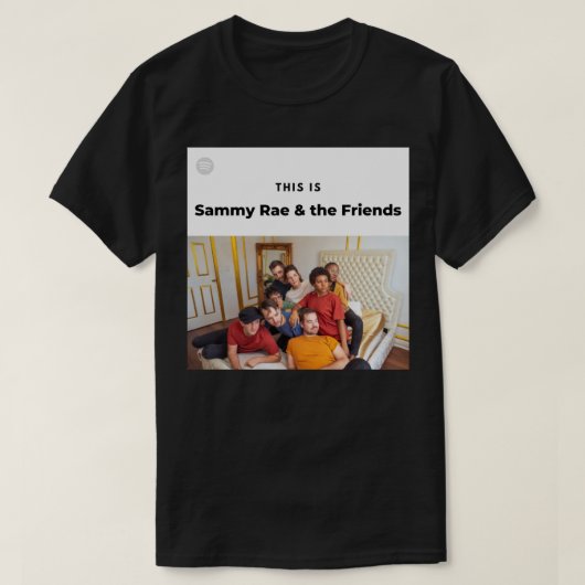 Das ist Sammy Rae &, der Friends Sticker T-Shirt (Design vorne)