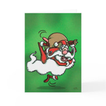 Das ist Santa! Grußkarte