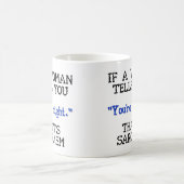 Das ist Sarcasm Funny Mug oder Travel Mug Kaffeetasse (Mittel)