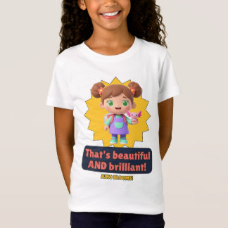 Das ist Schön UND Brillant! Mädchen T-Shirt - Star