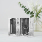 Das ist schwer. postkarte (Stehend Vorderseite)