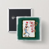 Das ist so festlich, wie es wird button (Vorne & Hinten)