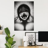 Das ist so lustig, jemand lacht | Art der AI Poster (Heimbüro)