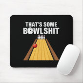 Das ist Some Bowl Retro lustiger Bowler  Mousepad (Mit Mouse)