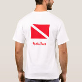 Das ist tief T-Shirt (Rückseite)