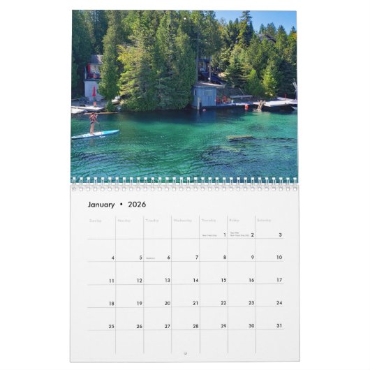 Das ist Tobermory Canada Kalender (Jan 2026)