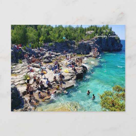Das ist Tobermory, Kanada Postkarte (Vorderseite)