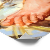 Das ist Trench Foot - Verhindere es! Poster (Ecke)