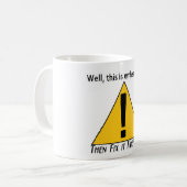 Das ist umwerfend kaffeetasse (Vorderseite Links)