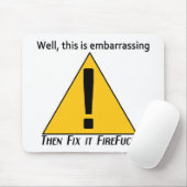 Das ist umwerfend mousepad (Mit Mouse)