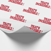 Das ist unglaubliches Papier für Erinnerungen im F Geschenkpapier (Ecke)