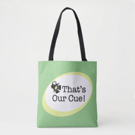 Das ist unser Cue Tasche