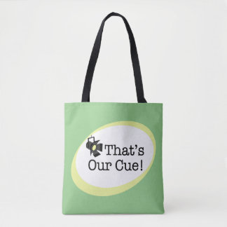 Das ist unser Cue Tasche