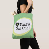 Das ist unser Cue Tasche (Von Nahem)