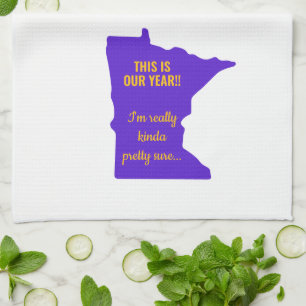 Das ist unser Jahr MN Minnesota State Stolz Geschirrtuch