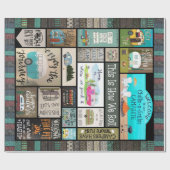 Das ist unsere Rolle Geschenkpapier (Flach)