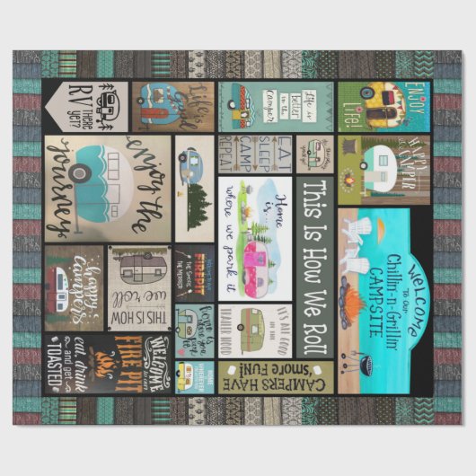 Das ist unsere Rolle Geschenkpapier (Flach)