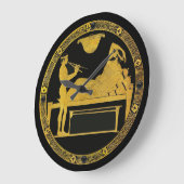 Das ist Unterhaltung! Große Wanduhr (Winkel)