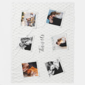 Das ist US Picture Collage Fleece Blanket (Vorderseite)