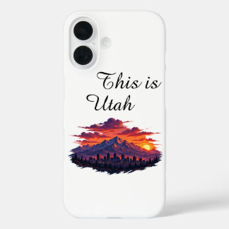 Das ist Utah-Handyhülle iPhone 16 Hülle