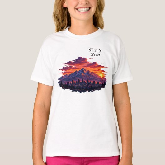Das ist Utah T-Shirt (Vorderseite)