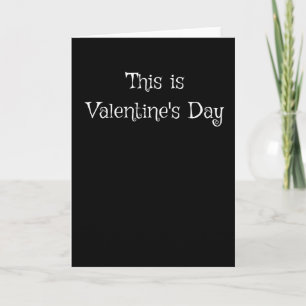 Das ist Valentinstag Feiertagskarte