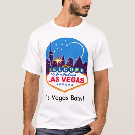 Das ist Vegas Baby! T - Shirt der Männer (Vorderseite)