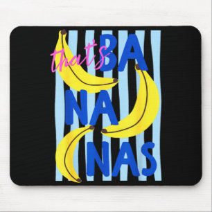 Das ist verrückt Lustiger Früchte Humor Retro Somm Mousepad