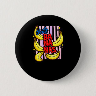 Das ist verrückt Sommer Obst Essen Wortspiel Button