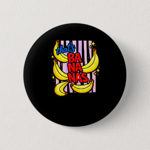 Das ist verrückt Sommer Obst Essen Wortspiel Button