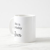 Das ist wahrscheinlich Bier Kaffeetasse (Vorderseite Links)