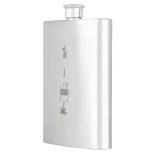 Das ist wahrscheinlich Wodka Flachmann (Links)