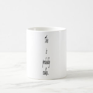 Das ist wahrscheinlich Wodka Kaffeetasse