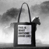 Das ist was "Awesome" aussieht Tote Bag Tasche