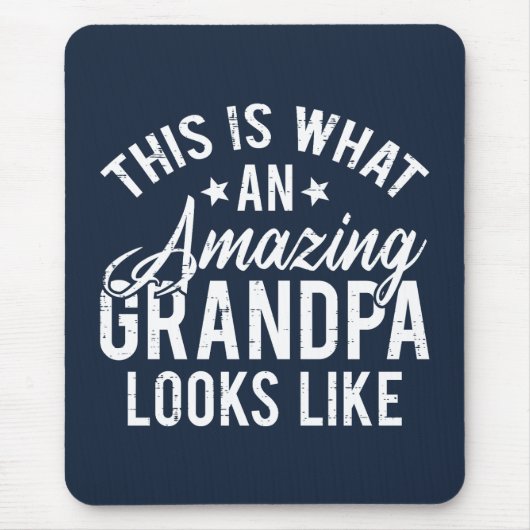Das ist, was ein erstaunlicher Opa aussieht Gesche Mousepad (Vorne)