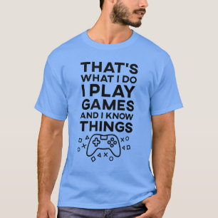 Das ist, was ich i-Spiel-Spiele und ich Sachen T-Shirt