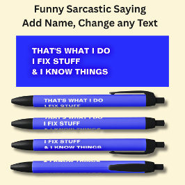 Das ist, was ich mache ich reparieren und ich kenn kugelschreiber