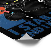 Das ist, was ich tue, ich bin eine Krankenschweste Poster (Ecke)