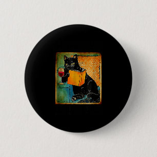 Das ist was ich tue ich lese Bücher ich trinke Wei Button