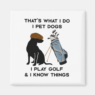 Das ist was ich tue ich streichle Hunde ich spiele Magnet