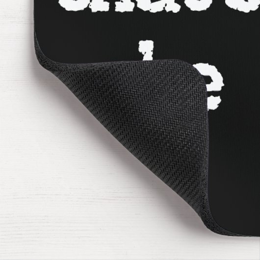 DAS IST, WAS SIE SAGTE MOUSEPAD (Ecke)