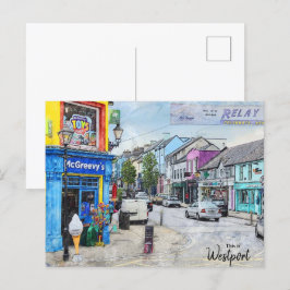 Das ist Westport-Irland Postkarte