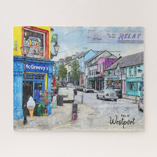Das ist Westport-Irland Puzzle (Horizontal)