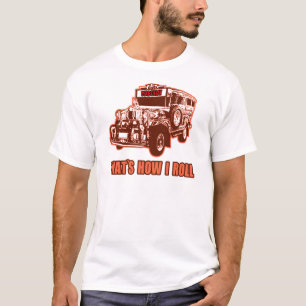 Das ist, wie ich Jeepney rolle T-Shirt