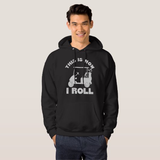 Das ist, wie ich lustige Golfer Geschenk Idee Hoodie (Vorne ganz)