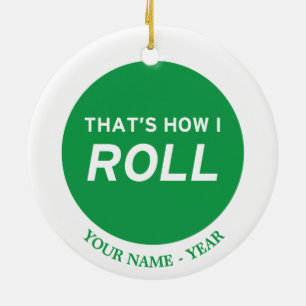 Das ist, wie ich rolle keramikornament