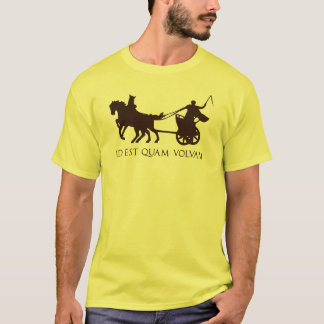 Das ist, wie ich rolle (lateinisch mit römischem T-Shirt