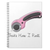 Das ist, wie ich rolle notizblock (Vorderseite)